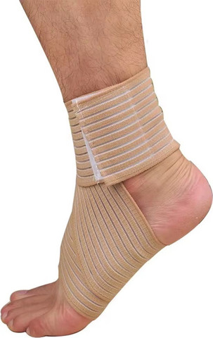 תחבושת ספורט אלסטית לתמיכה והגנה על הקרסול AnkleBand