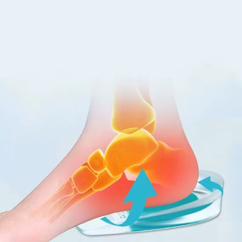 GelStep מדרסי ג'ל סיליקון - לבלימת זעזועים והקלה על כאבי דורבן