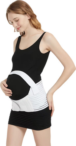 חגורת תמיכה להריון עם רצועות כתפיים נשלפות - PregnaFit