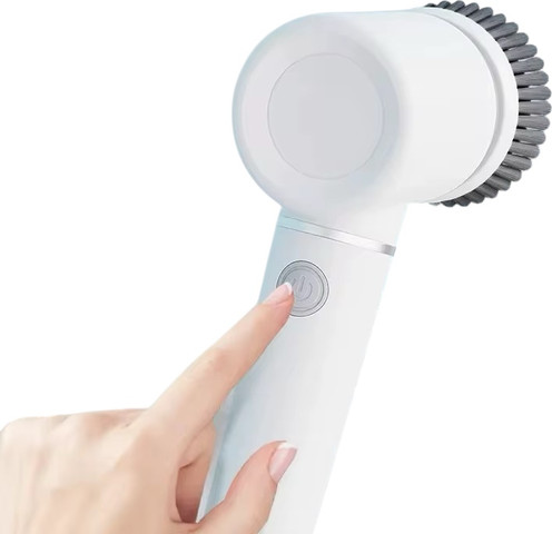 SpinX מברשת ניקוי חשמלית עם 2 ראשים – לניקוי עוצמתי ויסודי