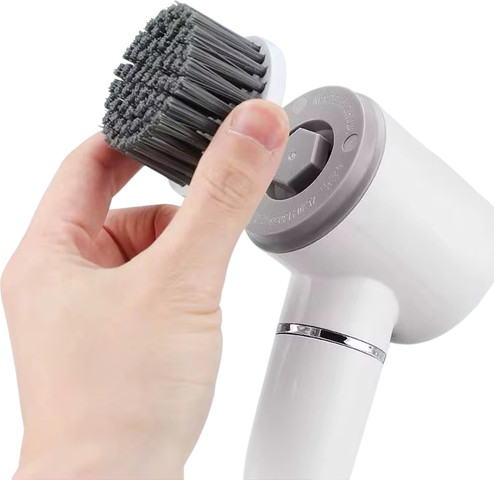SpinX מברשת ניקוי חשמלית עם 2 ראשים – לניקוי עוצמתי ויסודי