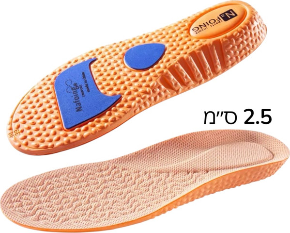 מדרסי הגבהה אורטופדיים 1.5 עד 3.5 ס"מ – StepTech
