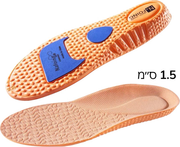 מדרסי הגבהה אורטופדיים 1.5 עד 3.5 ס"מ – StepTech