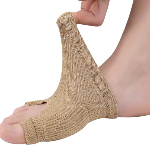 גרב תמיכה לכף הרגל עם כרית סיליקון צדדית SilkStep