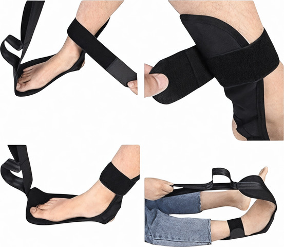 רצועת מתיחה מקצועית לרגליים ולגמישות הגוף StretchFlex