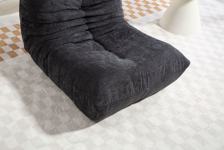 כורסת רביצה ייחודית דגם Mila בצבע שחור מבית Twins Design