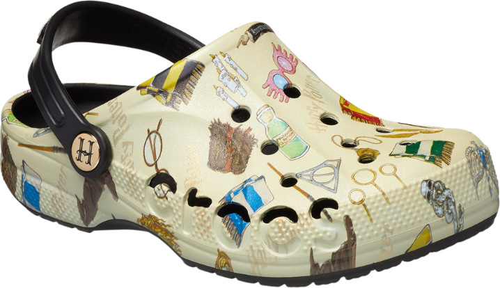 Crocs Harry Potter Baya Clog K - כפכפי קרוקס קלוג לילדים הארי פוטר בצבע קרם