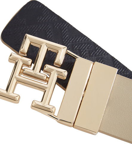 חגורת עור לאישה מבית Tommy Hilfiger  דגם AW0AW17247-0I1