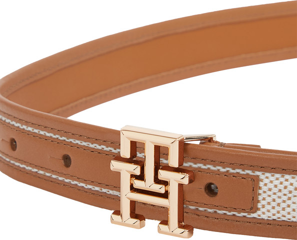 חגורת עור לאישה מבית Tommy Hilfiger  דגם AW0AW17249-GB8