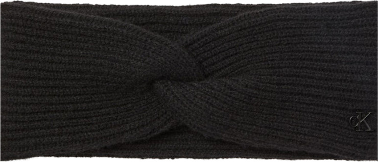 CK METAL WOOL TWIST HEADBAND