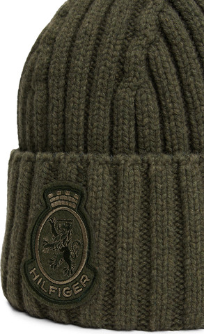 TH CREST FLUFFY BEANIE
