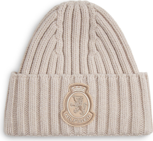 TH CREST FLUFFY BEANIE