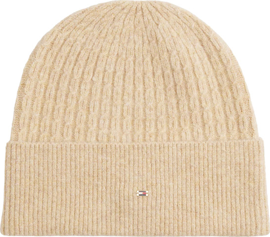 TH CABLE ENAMEL FLAG BEANIE