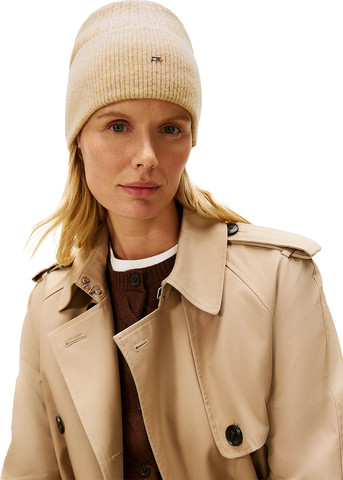 TH CABLE ENAMEL FLAG BEANIE