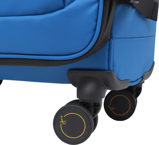 זוג מזוודות גדולה 29" וטרולי 20" + תיק עליה מטוס + פאוץ ותיק רחצה תואם מתנה מבית החברה הקנדית CABIN FLUX דגם Apex Ranger