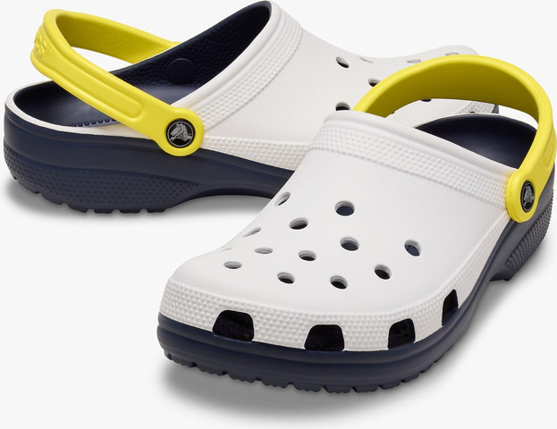 Crocs Classic Retro Sport Clog UNISEX - כפכפי קרוקס רטרו ספורט קלוג בצבע לבן