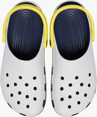 Crocs Classic Retro Sport Clog UNISEX - כפכפי קרוקס רטרו ספורט קלוג בצבע לבן