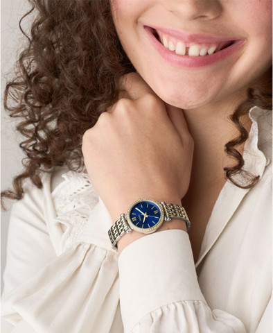 שעון לאישה מבית Fossil קולקציית CARLIE דגם ES5438