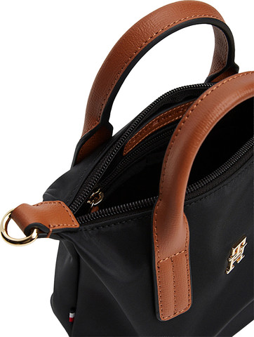 תיק דמוי עור מבית TOMMY דגם TOM-AW0AW18368-BDS