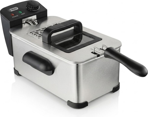 סיר טיגון עמוק נירוסטה 2000W בנפח 3.5 ליטר | Deep Fryer Single