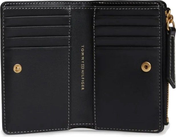 ארנק דמוי עור מבית TOMMY דגם TOM-AW0AW18490-BDS