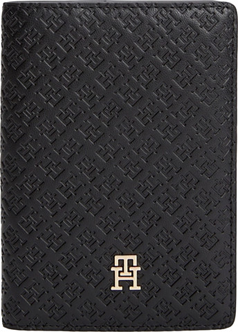 כיסוי לדרכון  דמוי עור מבית TOMMY דגם TOM-AW0AW18501-BDS