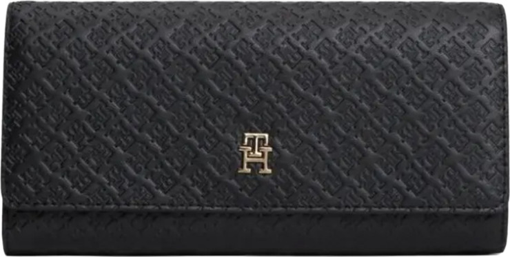 ארנק דמוי עור מבית TOMMY דגם TOM-AW0AW18593-BDS