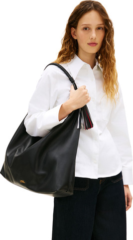 תיק דמוי עור מבית TOMMY דגם TOM-AW0AW18622-BDS