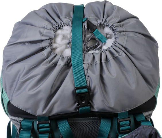 תיק גב Larnyxor™ Xtreme 60L מתרחב לטיולים - שחור