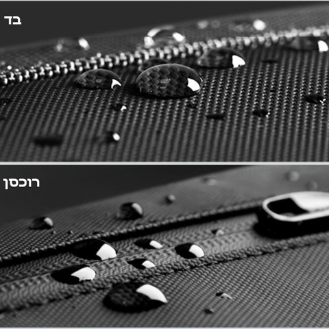 תיק Lydra™ Exclusive תיק גב מבית כאמל מאונטיין – 35 ליטר, מתאים למחשב 17 אינץ' - שחור
