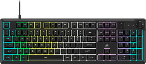 מקלדת גיימינג CORSAIR K55 CORE RGB