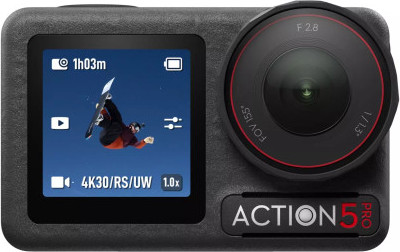 מצלמת אקסטרים DJI Osmo Action 5 Pro Adventure Combo