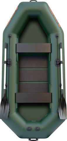 סירה מתנפחת קוליברי מגומי חזק ל 2-3 אנשים KOLIBRI K-280T