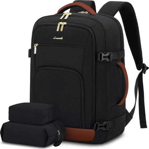 תרמיל Prestige של כאמל מאונטיין – 40 ליטר, מתאים למחשב נייד עד 17" Xyra™ - שחור/חום