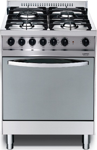 ‏תנור משולב כיריים 60 ס"מ נירוסטה Lofra MS66MF/CI