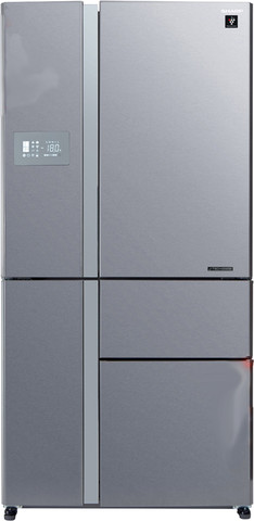 מקרר 5 דלתות 661 ליטר נירוסטה Sharp SJ-9630-IX
