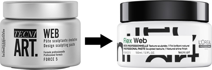 TECHNI.ART FLEX WEB קרם מקצועי במרקם יבש לקיבוע ועיצוב
