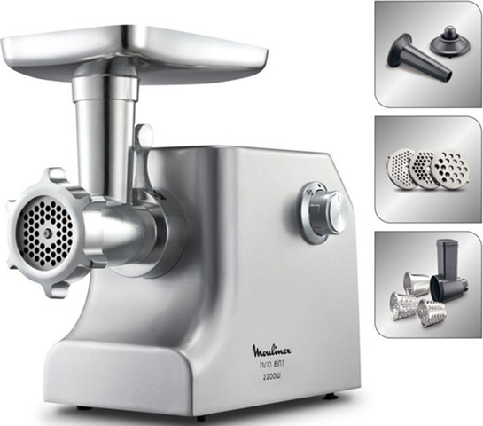 מטחנת בשר עוצמתית Moulinex 2200W מולינקס ME858DM0