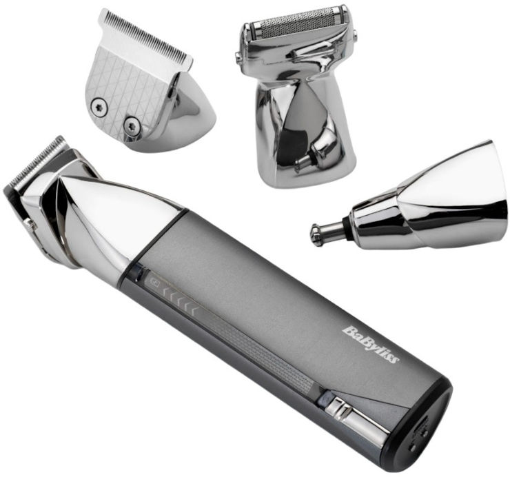 מכונת תספורת נטענת 5 ב-1 BabylissMen בייביליס גברים Super-X Metal 15-in-1 MT996E/ILE