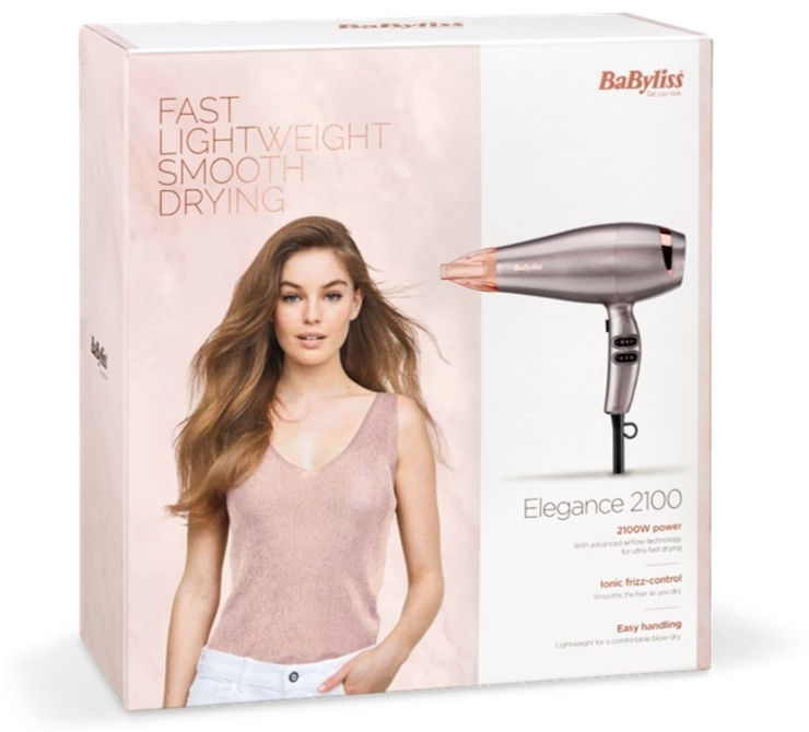 מייבש שיער מקצועי Babyliss בייביליס Elegance 2100 5336NPE