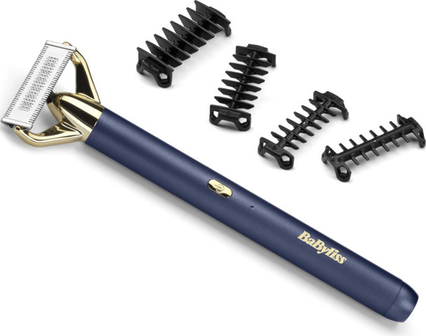 מכונה נטענת לעיצוב זקן כולל נרתיק אחסון Babyliss בייביליס SUPER-X METAL SERIES X-BLADE BA-OT992E/ILE