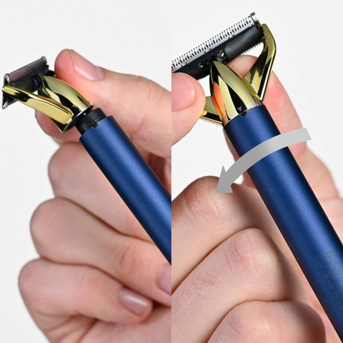 מכונה נטענת לעיצוב זקן כולל נרתיק אחסון Babyliss בייביליס SUPER-X METAL SERIES X-BLADE BA-OT992E/ILE