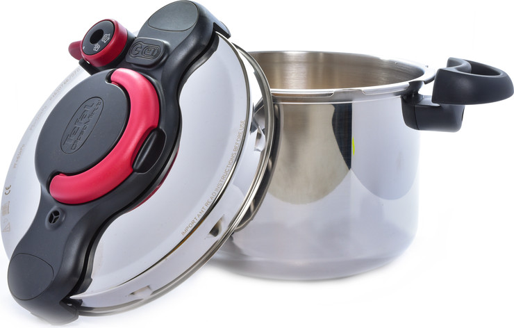 סיר לחץ 6 ליטר Tefal טפאל Clipso Minut Easy 6.0 L