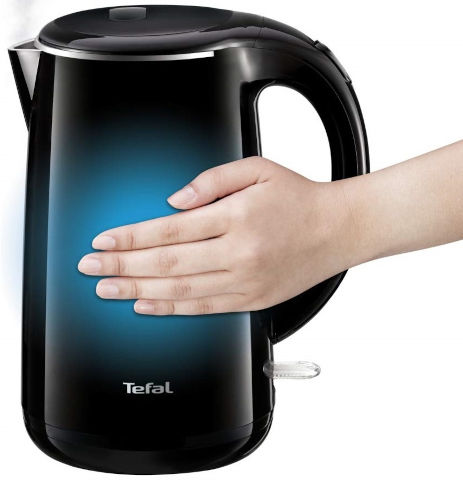 קומקום חשמלי 1.7 ליטר Tefal טפאל SafeTea KO260810