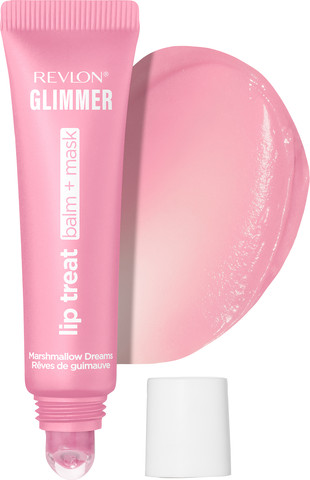 GLIMMER LIP TREAT באלם + מסיכת שפתיים - MARSHMALLOW 02
