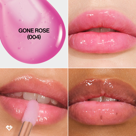 SUPER LUSTROUS GLIMMER שמן שפתיים - GONE ROSE 004