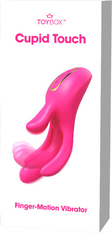 ויברטור בתנועת אצבע וגירוי משולב Cupid Touch