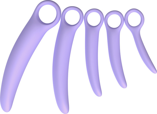 סט מאמני נרתיק Pelvi Flex סגול