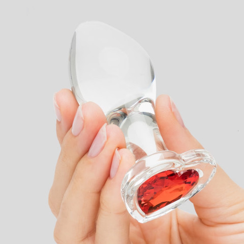 סט פלאגים מזכוכית Ruby Glass Set Gem