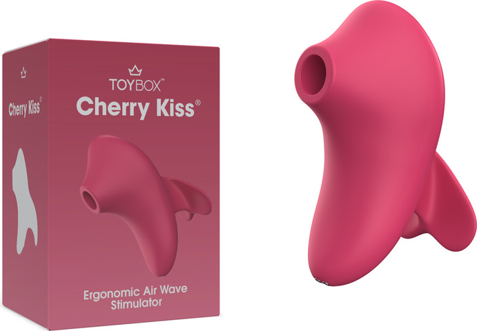 ויברטור יונק ארגונומי  Cherry Kiss